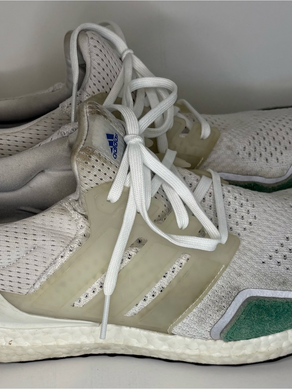 Adidas Ultraboost DNA White with Green a’la Stan Smith - Picture 2 of 8